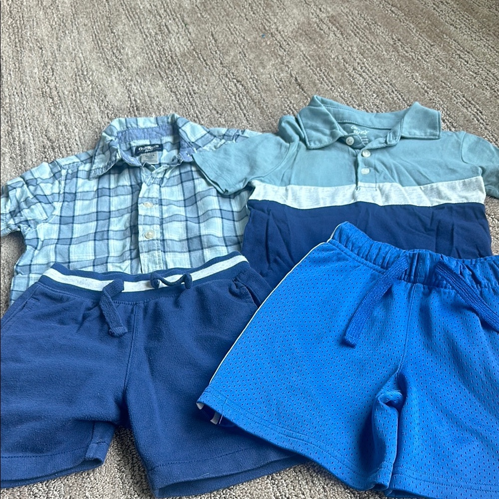 OshKosh B'gosh Blue Kids Matching Set